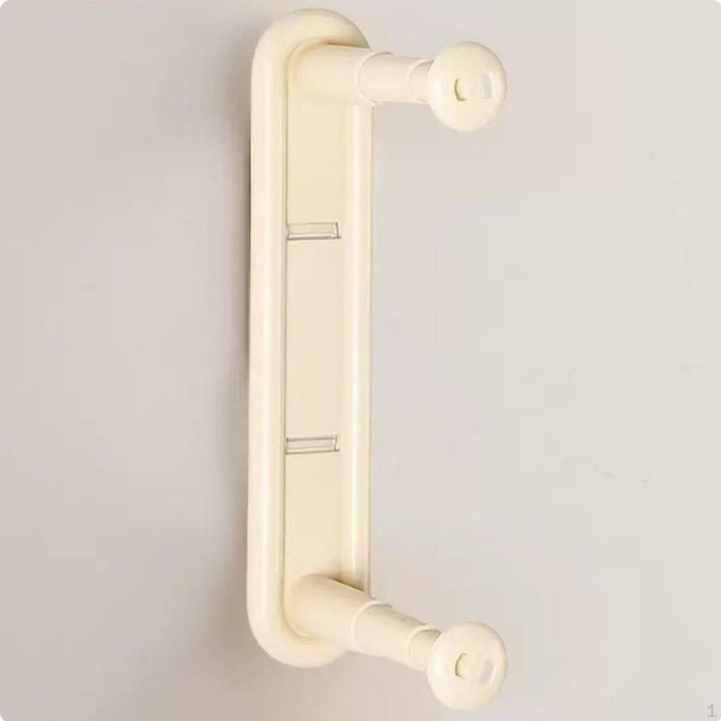 Clothes Hanger Storage Holder spaceSaving Wall Mounted NoTool Installation for
