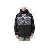 Adidas Patterned Print Hooded Down Jacket Men Outerwear Black IJ5970