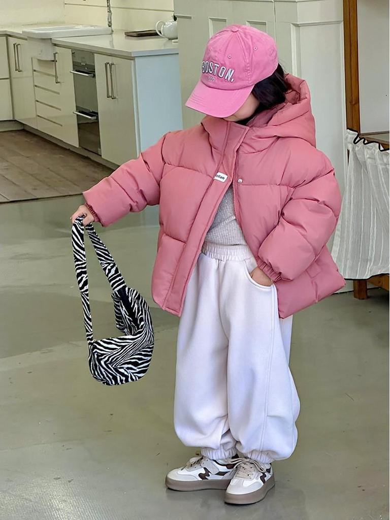 2025 Autumn/Winter Kids' Down Coat – Thick, Trendy Outerwear for Boys & Girls