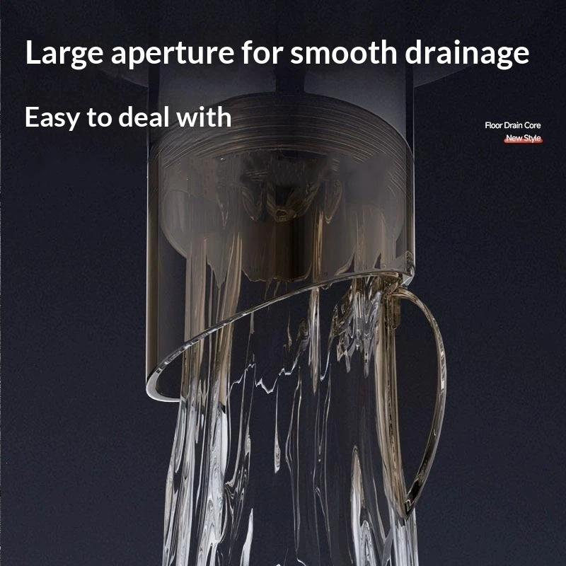 Stainless Steel Universal Floor Drain Core Odor Proof Insect Proof Perfect For Bathroom Kitchen Shower Room