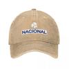 Berretto da Baseball Vintage Ayrton Senna Nacional Unisex Donna Denim Usurato Cappello da Sole Auto da Corsa Moto Golf Berretti Morbidi Non Strutturati