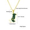 Pakistan Flags Pendant Necklace Fashionable National Maps Neckchains Adjustable Ethnic Collarbone Chains Couple Gifts