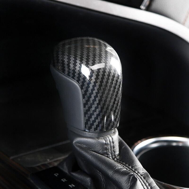 For Toyota Camry 2018- Carbon Fiber Inner Gear Shift Knob Shifter Lever Trim