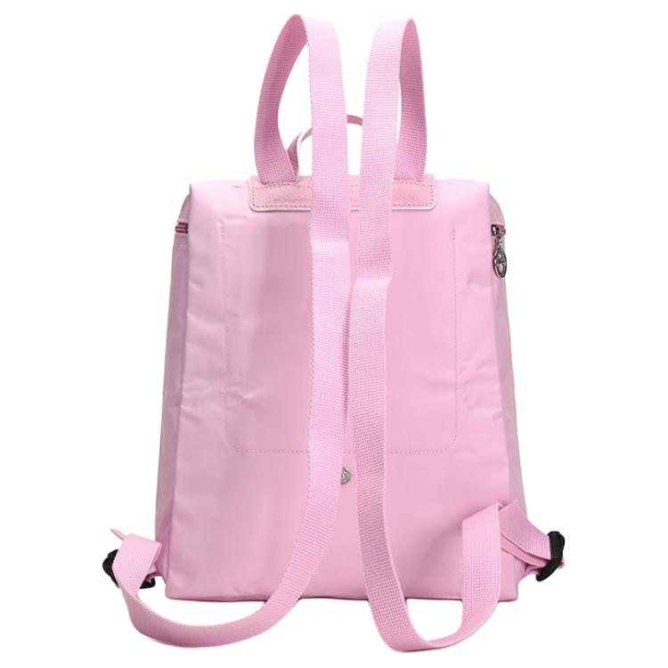 Longchamp Le Pliage Faltbarer Stoffrucksack Kleiner Damenrucksack Rosa 1699619P36