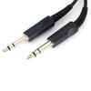 1 X Helicopter Aviation Headphone Adapter Cable For 7.1mm To GA Dual Plug 40cm