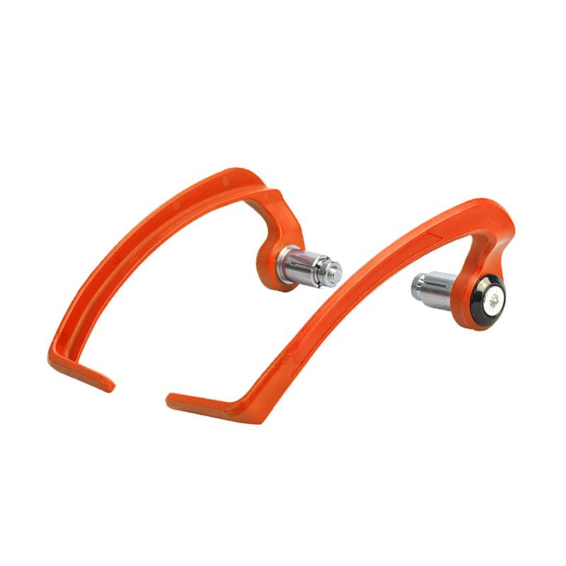 2Pcs Robust ABS Motorcycle Handguards, 7/8" 22mm Universal Handlebar Shields for Off-Road Bikes