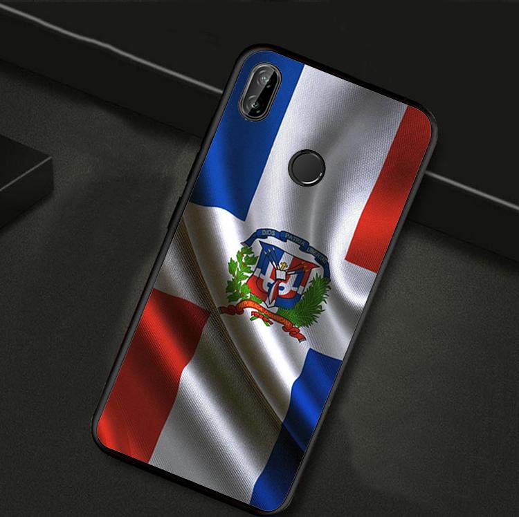 Dominican Republic Flag For Huawei Nova 11i 12i 12s 8i 9 10 SE Y60 Y61 Y70 Y90 Y72 Y73 Y91 P60 Pro P40 P30 Lite Case