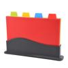 4Pcs/set Cutting Board Non-slip PP Material Chopping Board Household Vegetable Fruit Board Cooking Tools