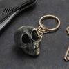 Desk Decor 3D Printed Cute Skull Keychain Artistic Tabletop Ornament