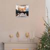 2026 Kitten Themed Wall Mounted Calendar Planner 12 Month from Jan To Dec with Date Highlight For Daily Weekly Planning