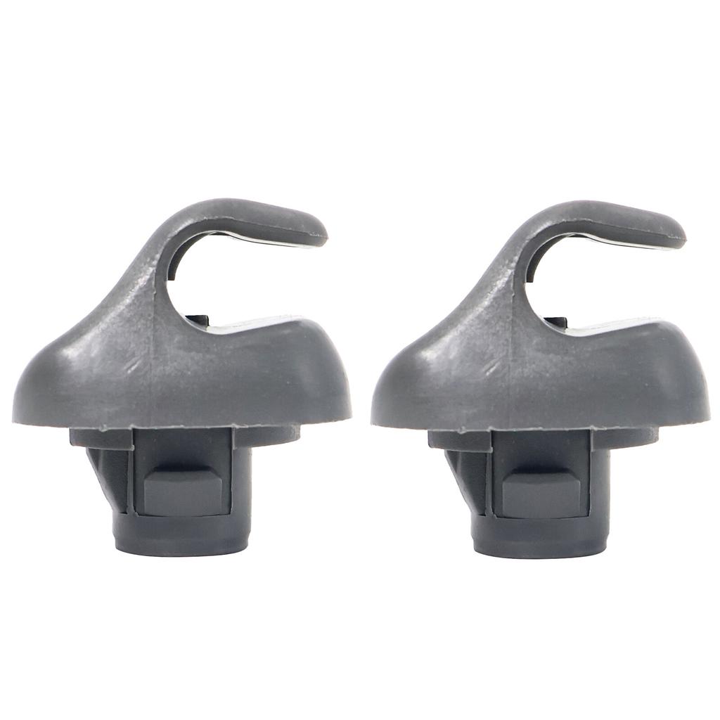 New For Honda CR-V CRV 88217S01A01ZA 2x Sun Visor Support Retainer Clips Gray