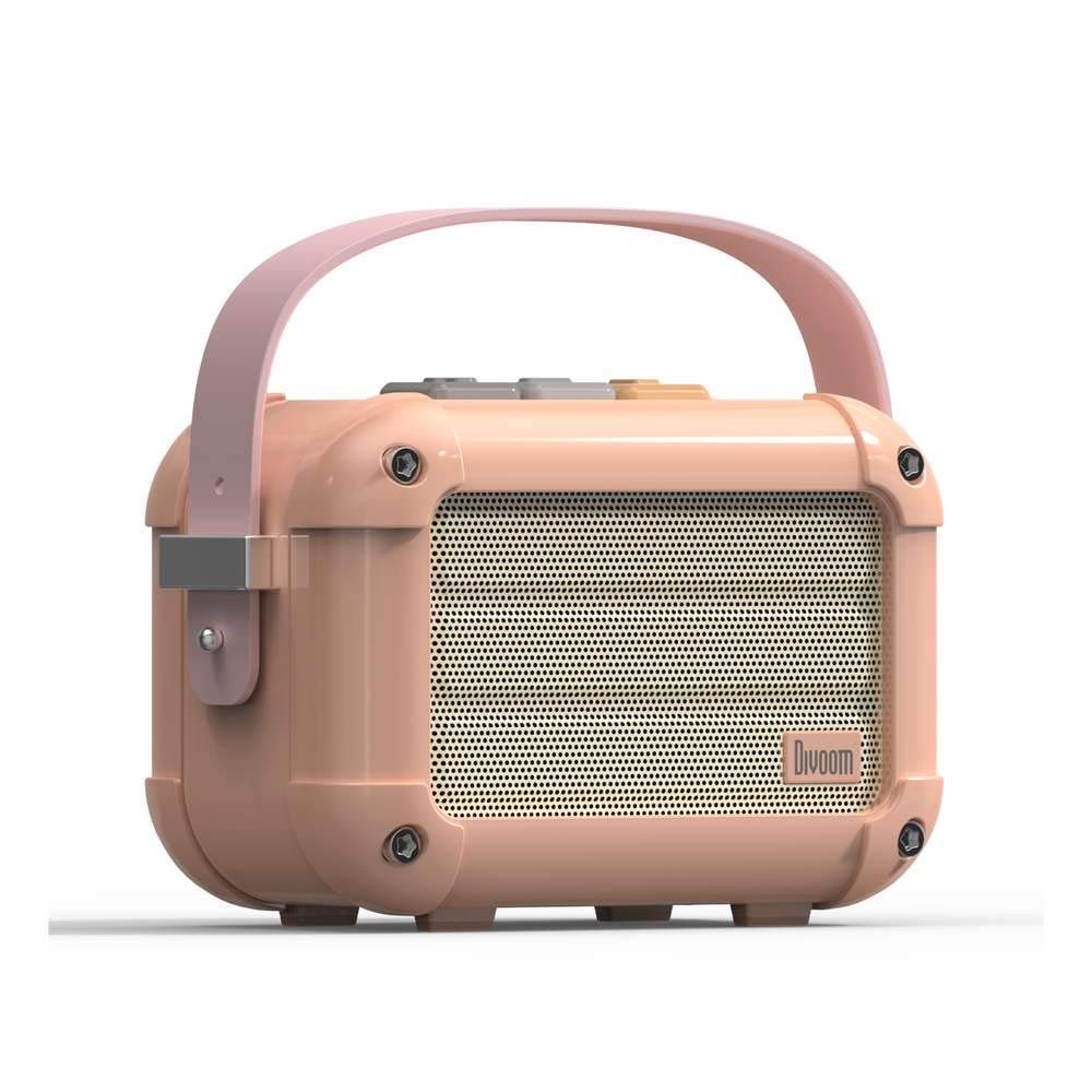 Divoom Macchiato Bluetooth Speaker Japanese speaker [Official Distributor] Palm-sized (PINK)