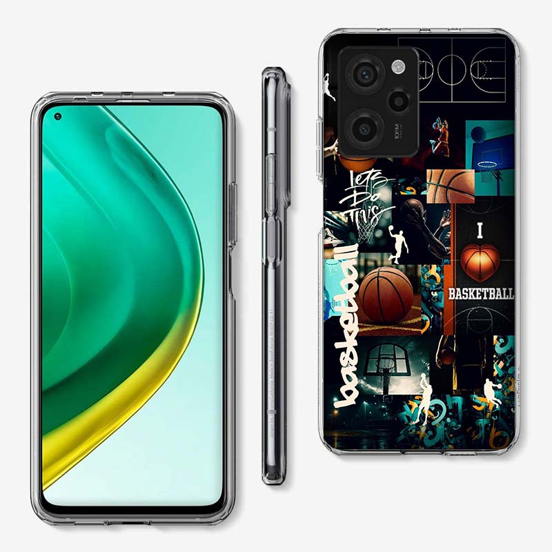 Basketball Cover Phone Case For Xiaomi Poco M8 M7 M6 M4 M3 X7 X6 X4 Pro F7 Ultra M5S Mi 14 14T 15 15T 12T 10T Pro 12S 12 11 Lite