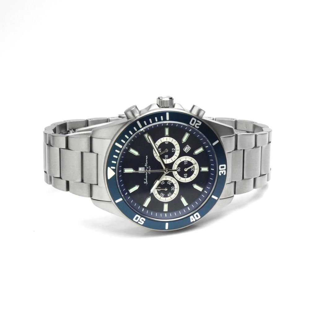 Limitiertes Vertriebsmodell Salvatore Marra Salvatore Marra Chronograph Uhr Titan Japanisches Uhrwerk 5 ATM Wasserdicht Markenuhr Geschenktag