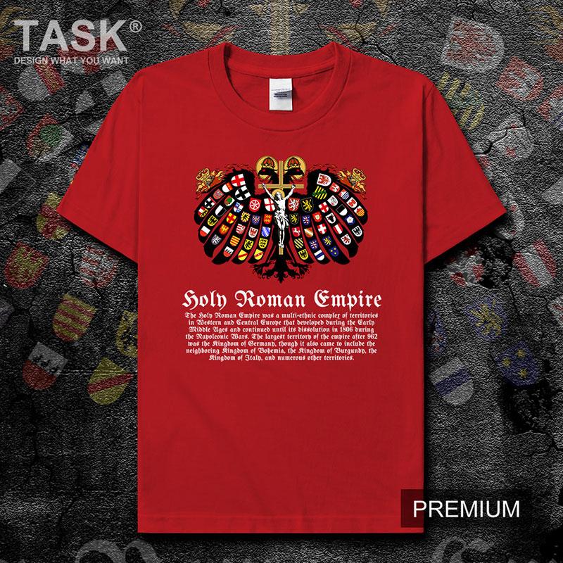 Holy Roman Empire of The German Nation T-Shirt 100% Cotton O-Neck Summer Short Sleeve Casual Mens T-shirt Size S-3XL
