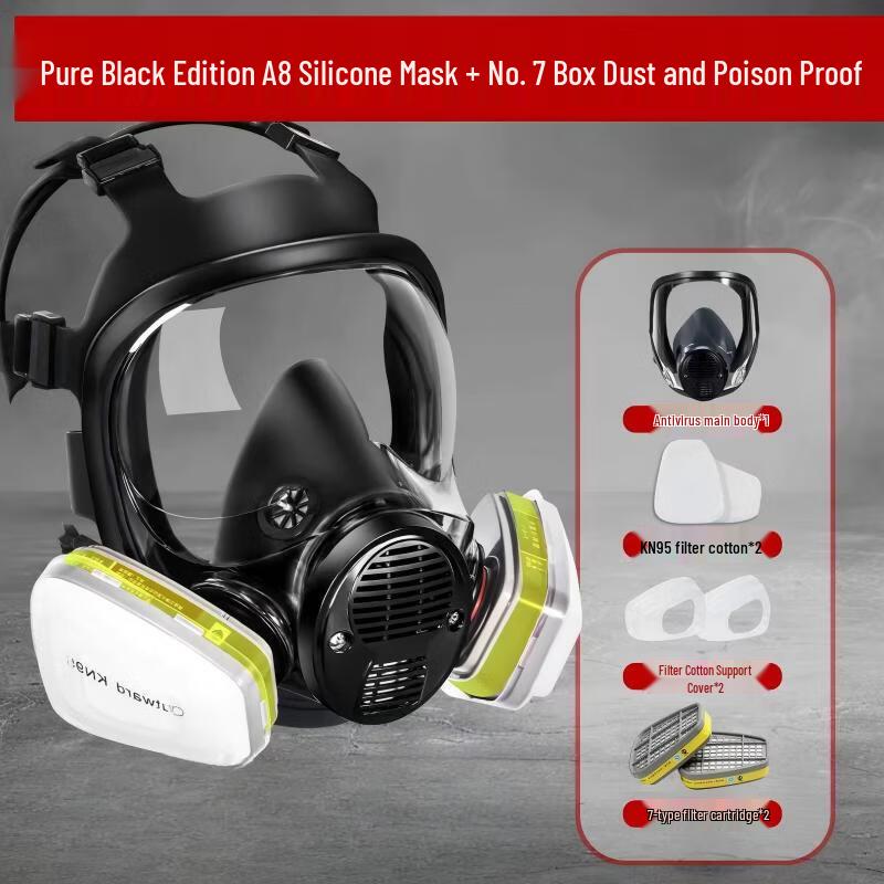 DAXTE A8 Respirator Mask with No. 7 Filter