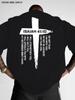 Christian Cross and Bible Verse Graphic Tee for Men 100% Cotton Perfect for Summer Casual Stree