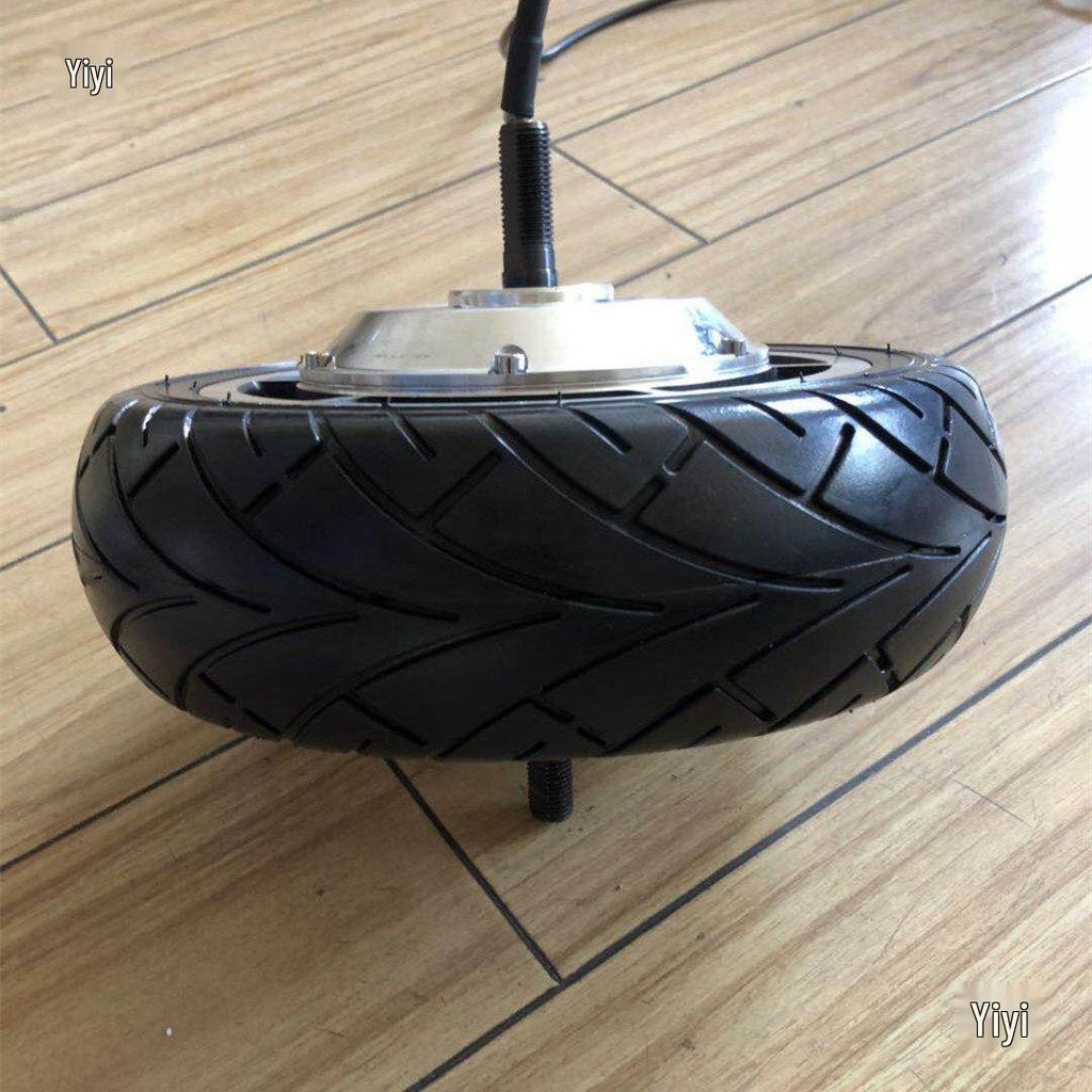 10" Brushless Hub Motor: 6-12 km/h, High Torque, for Lawnmowers, Handcarts, & Food Carts