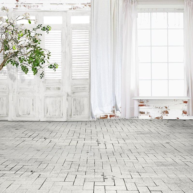 Photography Background Modern Interior Room French Windows Curtain Wedding Adult Portrait Decor Backdrop Photo Studio