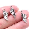 20pcs Charms Angel Wings 21x8mm Tibetan Silver Plated 5 Colors Pendants Antique Jewelry Making DIY Handmade Craft