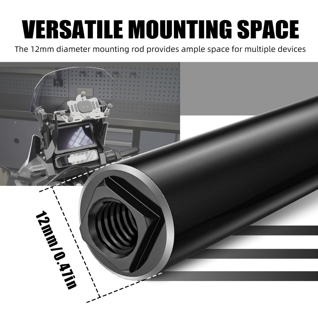 Motorcycle GPS Navigator Bracket Mounting Arms Kit for Honda CRF1100L Africa Twin/Adventure Sports 2020-2025 2026