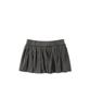 Without Summer Bass Shirred Mini Skirt