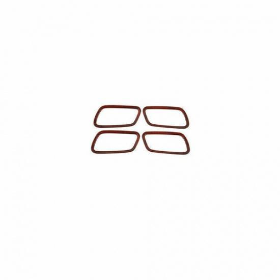 For Honda CRV CR-V 2012-2016 Peach Wood Grain Interior Door Handle Cover Trim 4*