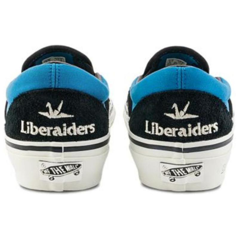 Vans Liberaiders X Vans Classic Slip On 98 Dx 'Destination Unknown Checkerboard Blue' Sneakers VN0007PJ7Z2