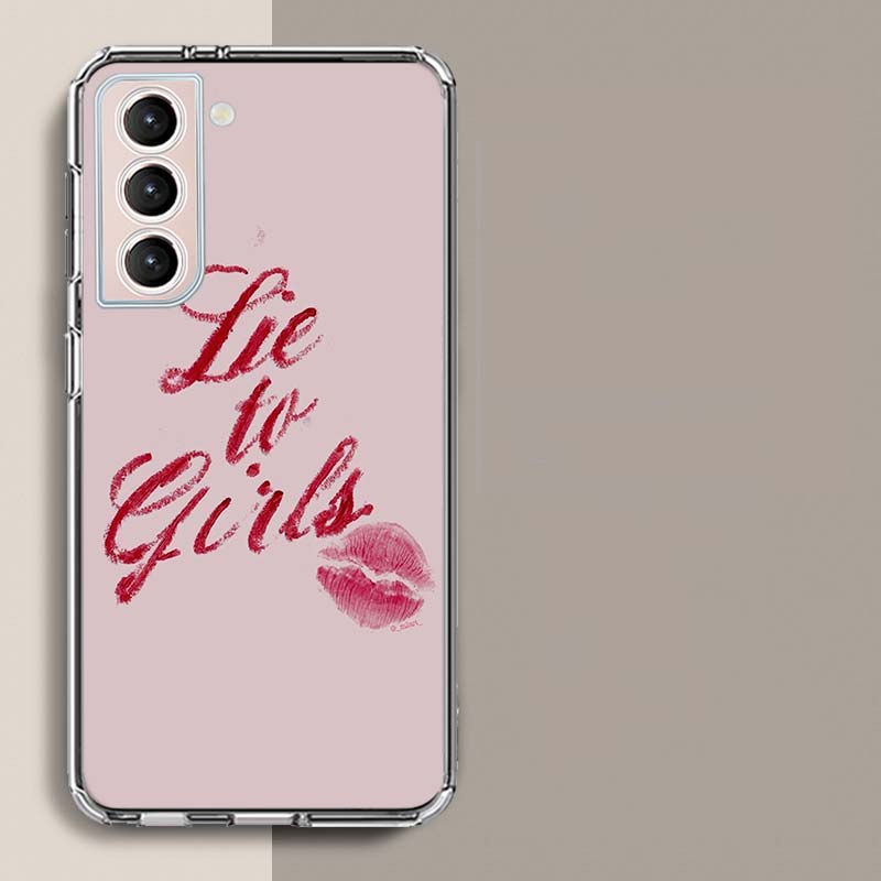 Singer S-Sabrina C-Carpenter Phone Case For Samsung Galaxy S25 Edge S24 S23 FE S21 S20 S10 Plus S22 S26 Ultra Cover Clear Cases