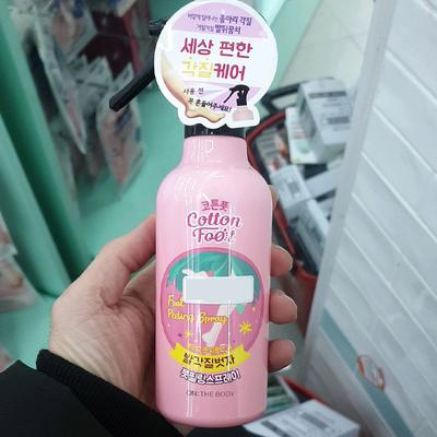 OnTheBody Katoen Voet Voet Peeling Spray 240ml