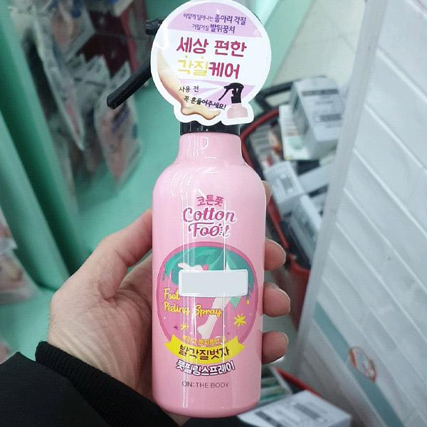 OnTheBody Cotton Foot Foot Peeling Spray 240ml One thing