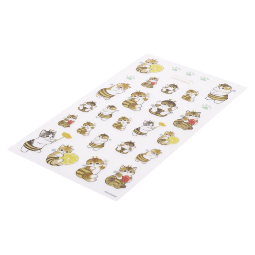 Sunstar Stationery Mofusand Decorative Stickers S8585539 Hachi-nyan