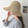Women's handmade Japanese-style woven straw hat, casual beach hat, sun protection sun hat, fisherman hat, bucket hat, extra large