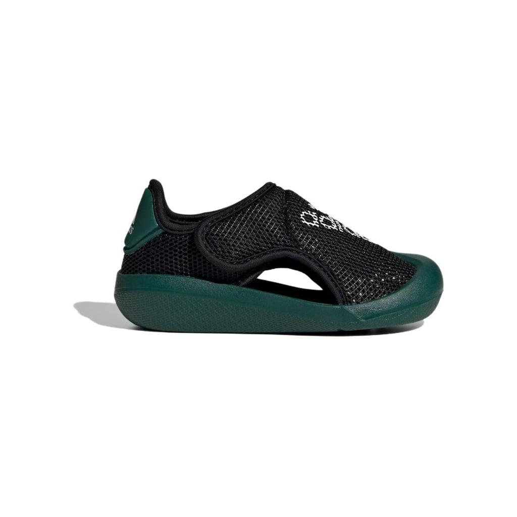 Adidas Altaventure 2.0 Comfortable Versatile Shock Absorbing Durable Breathable Low Top Walking Shoes Baby Shoes Black Green ID6004