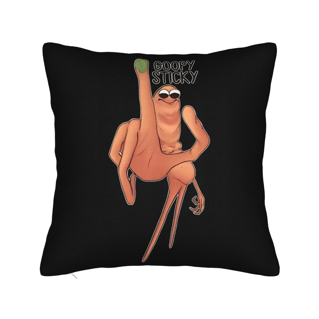 Pope Marcus Marcus The Worm Pillow Cover Square Cushion Cover Kawaii Pillow Case For Living Room Sofa