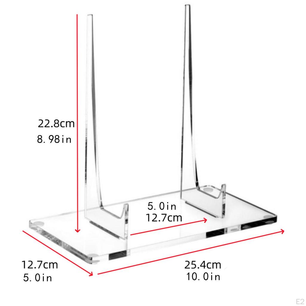 Stojan na tanier Ezel Stabilný Držiak na knihy, Držiak na fotorámček, na podnos, fotografiu zberateľskú