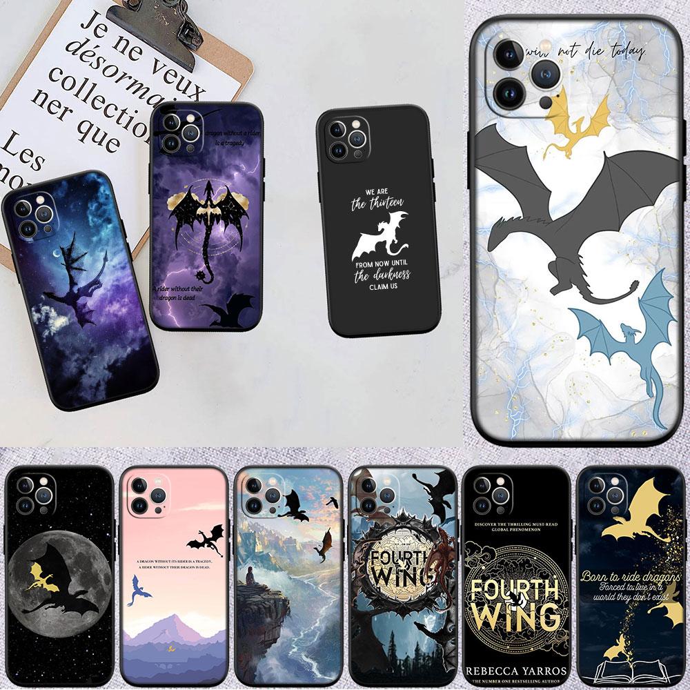 BF59 Fourth wing dragons Soft Shell Phone Case for Xiaomi Poco C40 C50 C51 C55 C65 C71 C75 F3 F5 F6 F7 M2 M3 Pro Ultra