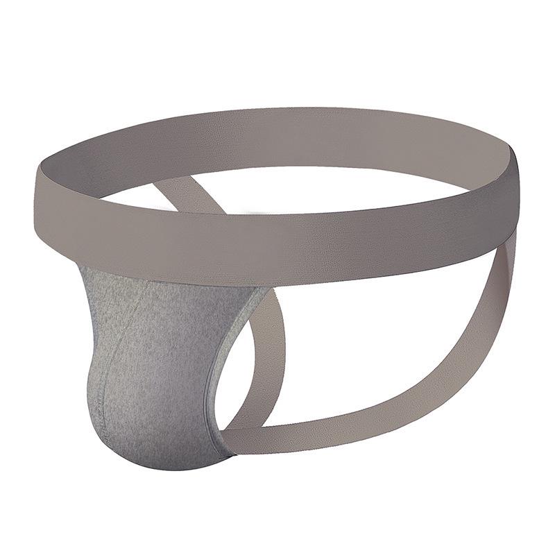 

Мужские стринги ADANNU в европейском и американском стиле с низкой талией, однотонные, хлопковые, BP.01 Medium хизер серый