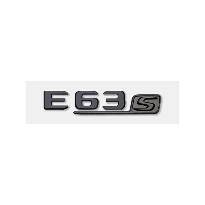 ZZUH8 E63S Logo Badge Car Stickers for Mercedes Benz E63 Refitted Eclass 6.3AMG Fender Side Labelflag New Old Rear Trunk Displacement