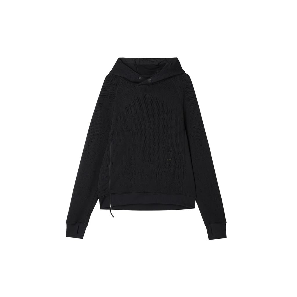 Nike Therma-Fit Adv A.P.S. Solid Color Hooded Casual Long Sleeve Sweatshirt Men Sweatshirt Black FB6848-010