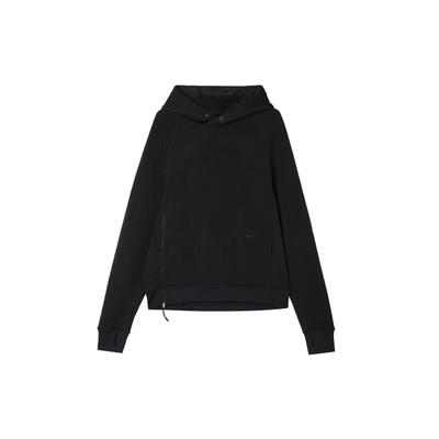Therma-Fit Adv A.P.S. Solid Color Hooded Casual Long Sleeve Sweatshirt Men Sweatshirt Black FB6848-010