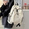 Schoolbag Casual Simple College Student Computer Backpack 1011 New Middle School Middle and High School Class Large Capacity Backpack
