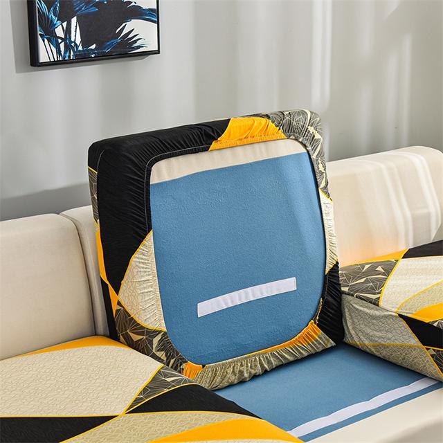 Elastic Sofa Cushion Covers Printed Plaid Sofa Seat Slipcover For Living Room Sofa Chair Couch Cover Home Use Decor Cover 1234seater