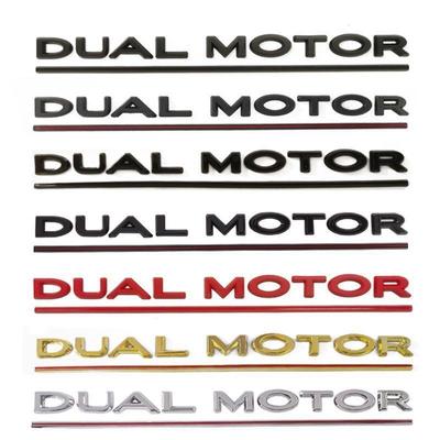 Tesla Model 3 Y S X Rear Logo Dual Motor Modification English Letter Kit