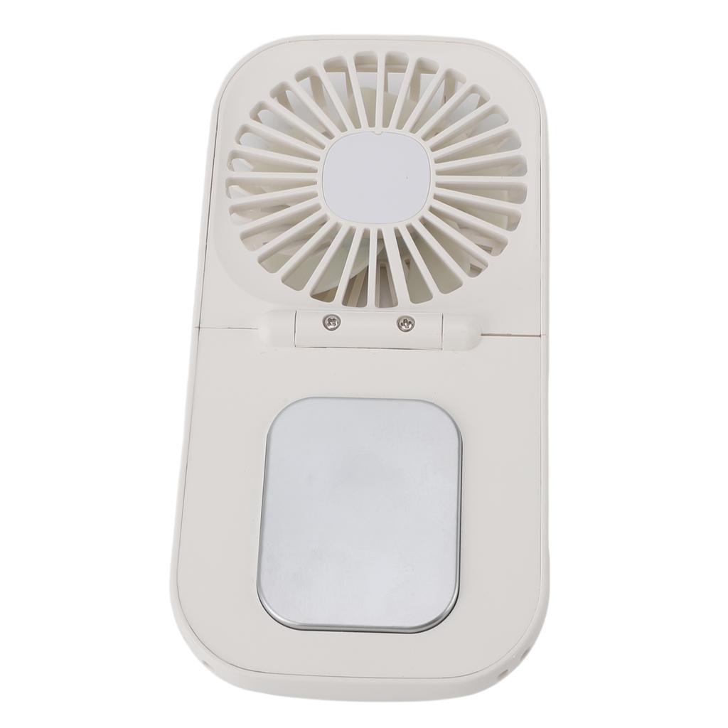 Hand Held Cooling Fan USB Charging 2000mAh Foldable Semiconductor Mini Handheld Fan for Desk