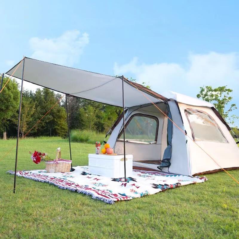 OEING Outdoor Camping Tent with Tarp