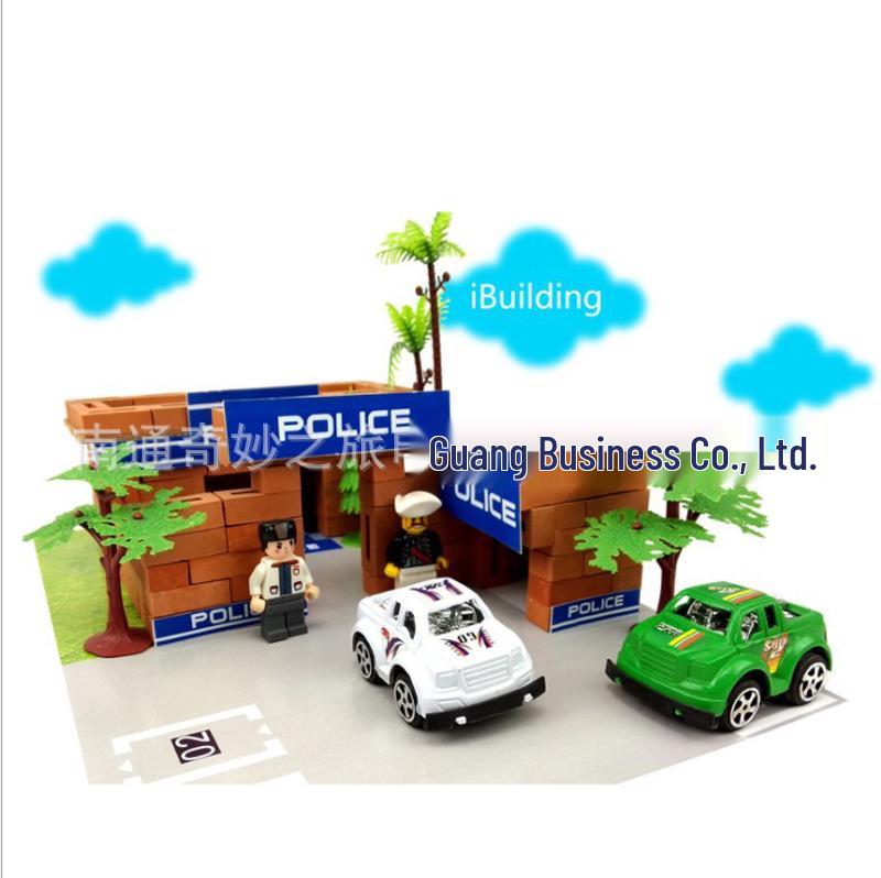 Little Bricklayer DIY Cement House Building Blocks - Educational Toy for Children