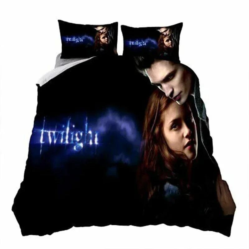 Comforter 3D Printed Twilight Saga Bedding Set For Bedroom Soft Modern S Comefortable Kids And