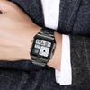 SKMEI 2353 Waterproof Outdoor Sport Stainless Steel Strip Wristwatches Reloj Hombre World Digital Electronic Watch For Men Women