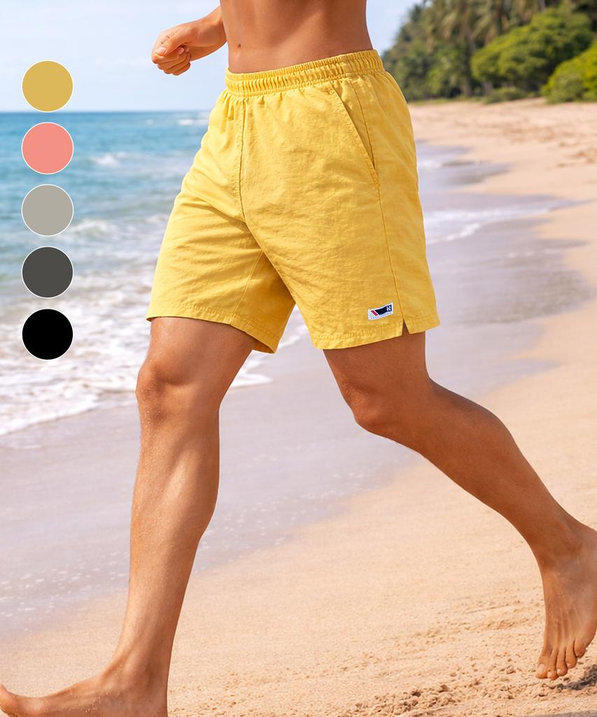 Helingbon Men'S And Women'S Sports 4/8 Shorts Swimsuit For Exercise And Running (5 Colors) Ae300M (A Type)